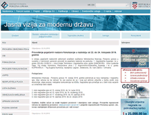 Tablet Screenshot of porezna-uprava.hr